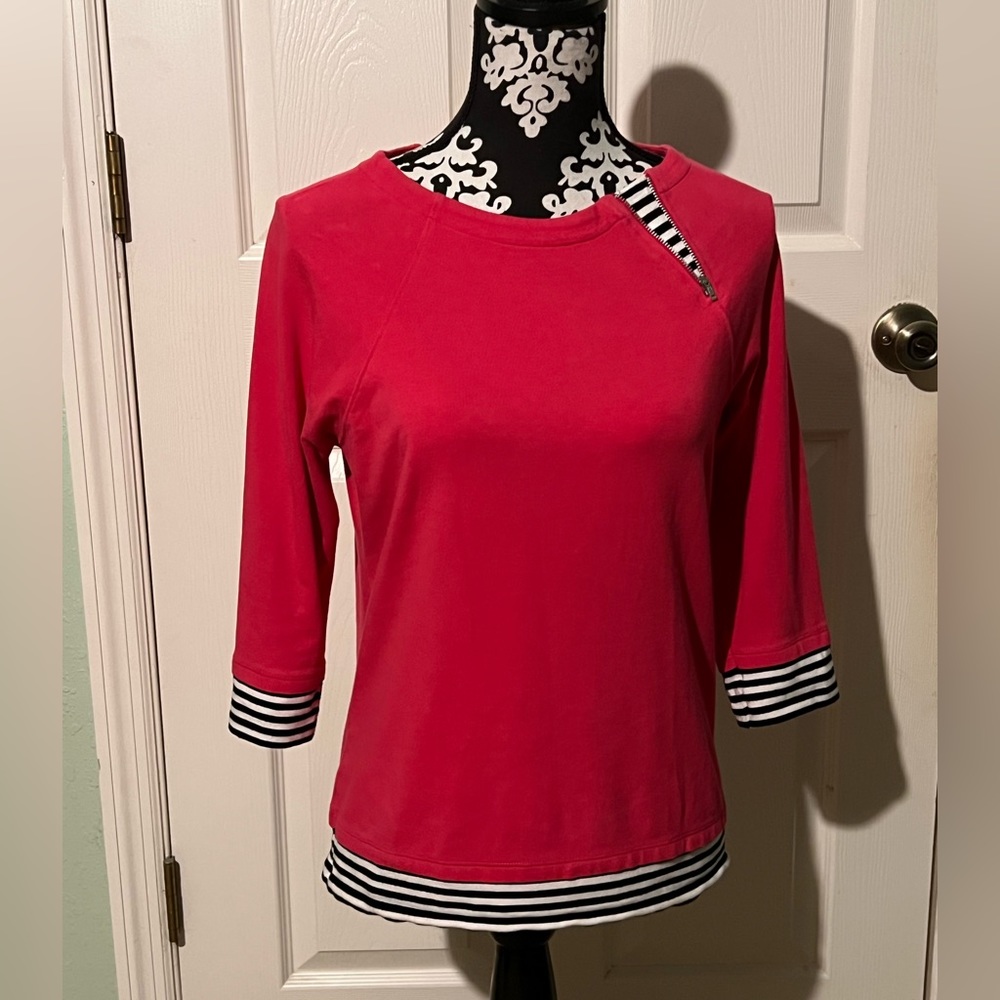 ELI casual ladies pink top